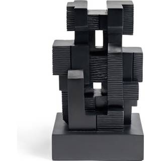 Ethnicraft, Block skulptur sortlakeret mahogni