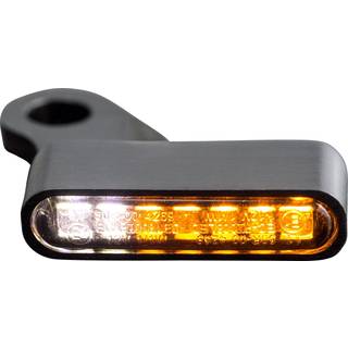 HeinzBikes LED-armatur blinklys/positionslys SORT