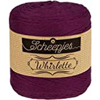 Scheepjes Whirlette 874 Granatæble Indhold: 60% Bomuld og 40% Akryl Vægt/løbelængde: 100 gram/455 meter Anbefalet pind: 3.50-4.00 mm Strikkefasthed: 10x10 cm = 25m x 44p (p3.50mm) Maskinvask: 40°, tørres fladt.