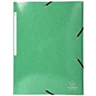 Exacompta Iderama Elastikmappe, 3-klap, grøn