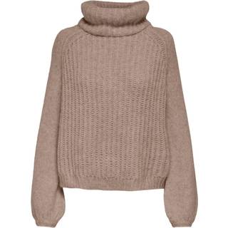 ONLY dame strik ONLFORA - Mocha Meringue MELANGE - XS