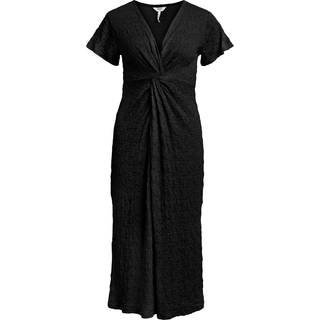 Cindie Midi Kjole - Sort - XL - Object