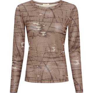 Marta Du Chateau dame top MdcNina 120 - Print18 - L/XL