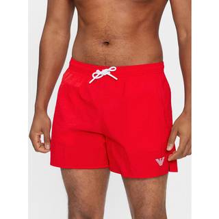 EMPORIO ARMANI Herren Badeshorts rot unifarben