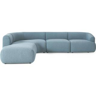 Modulær Bouclé-hjørnesofa Sofia (4-personers)