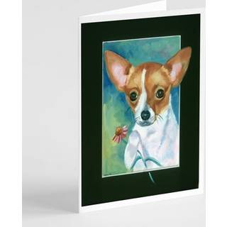 Chihuahua og Daisy lykønskningskort og konvolutter pakning af 8