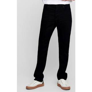 Mike Stretch Jeans - Sort (Bred pasform) - Regular fit - Herre - 30/32 - Only & Sons