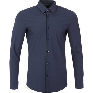 BOSS Black Herren Hemd blau Slim Fit