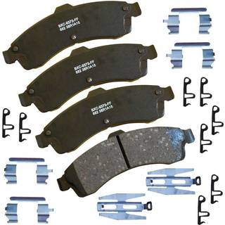Bendix Premium SBC882 Keramiske frontbremseklodser til udvalgte modeller Buick Rainier Chevrolet SSR Trailblazer Trailblazer Ext GMC udsending Em