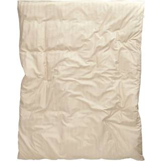 Gant Home Sateen Stripes Dynebetræk 220x220 Cm - Dyner Bomuld Putty - 851030203-34
