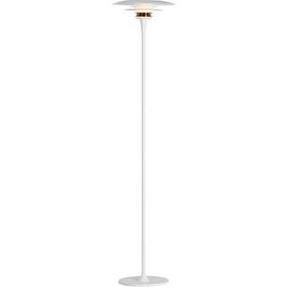 Diablo Gulvlampe Ø30 Hvid, messing G9