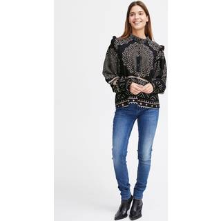 Sorbet SBMORA Bluse - Sort - Str S - Damer