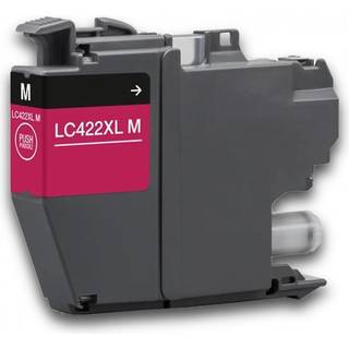 Brother LC422XLM magenta XL blækpatron - Kompatibel