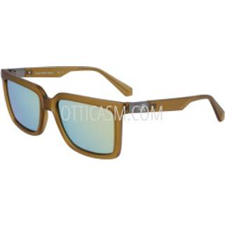 Calvin Klein Unisex CKJ23659S 309 Solbriller Bio-injekt Grøn Grå/guld Firkantet Normal Normal