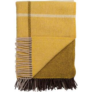 Røros Tweed Filos plaid 145x220 cm Yellow