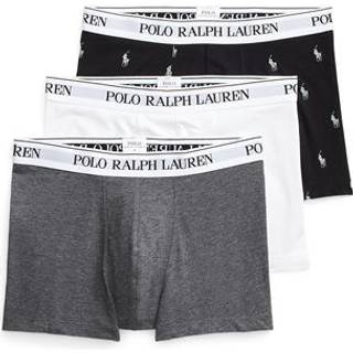 Polo Ralph Lauren Polo Ralph Lauren Grey/White/Black Pony Print Stretch Cotton Boxers 3 Pack