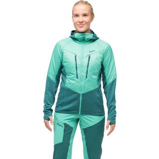 Bergans Women's Tind Light Insulated Jacket  Light Malachite Green/Malachite Green, L
