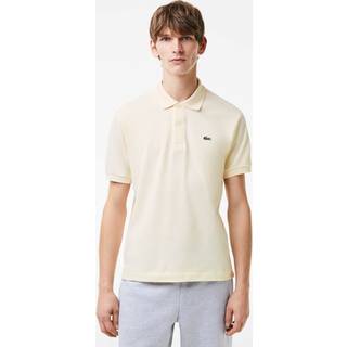 Lacoste Short Sleeved Polo T Shirt Cream