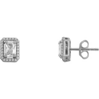 XENOX Ohrstecker - Circle Halo - XS7068 - silber