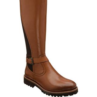 Lotus Lotus Brown Leather Knee High Boots