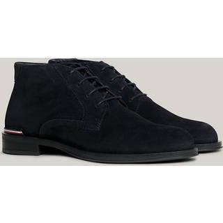 Suede Lace-Up Ankle Boots