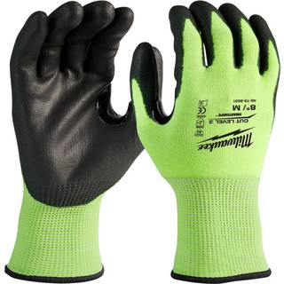 Milwaukee Handske, skærebeskyttelse HI-VIS Strl 8 (M)