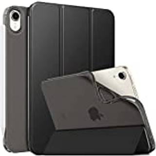 Moko Case Fit New iPad Mini 6 2021 (6. generation 8,3 tommer) Bl?d TPU -gennemsigtig frostet bagcover Slim Smart Shell Stand Folio Case til iPad