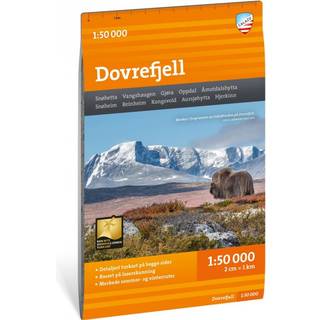 Calazo förlag Turkart Dovrefjell 1:50 000 NoColour, OneSize