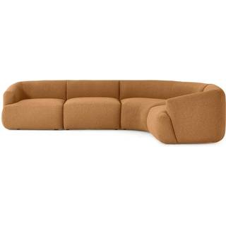 Modulær Bouclé-hjørnesofa Sofia (4-personers)
