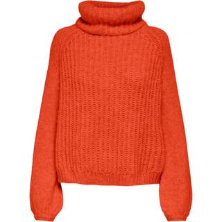 ONLY dame strik ONLFORA - Red Clay MELANGE - XS