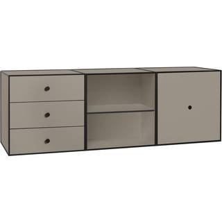 Audo Copenhagen Frame 49 Trio Sidebord - Skænke & Sideboards Askefinér Sand - 71077-001826