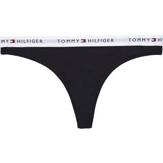 Tommy Hilfiger LOGO Waistband Thong - Darkblue - X-Small