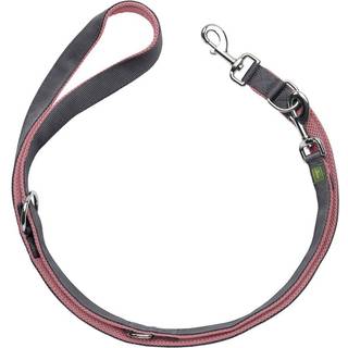 Hunter Verstellbare Führleine Maldon Hundesnore størrelse Länge max. 200 cm - Breite 1,5 cm farve altrosa /grey