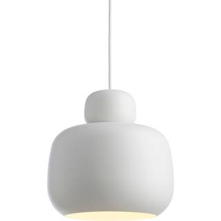 WOUD Stone Pendel Large White