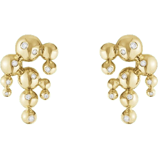MOONLIGHT GRAPES Chandelier øreringe, Georg Jensen, 18 kt. guld
