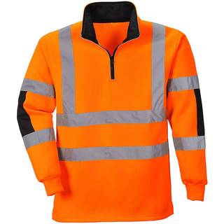 Xenon Rygby sweatshirt - Orange (Størrelse: M)
