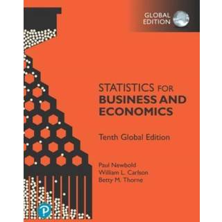 Statistics for Business and Economics, Global Edition