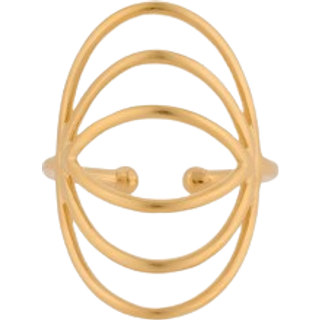 Pernille Corydon Silhouette ring - Forgyldt