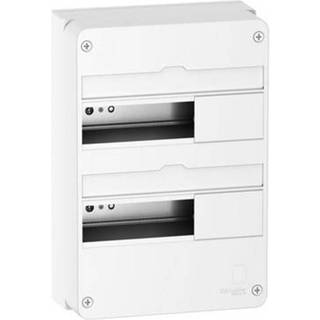 Schneider Electric Afdækning vægmonteret gruppetavle resi9 cx tavle 2 rækker 13 moduler hvid ral9003 uden dør