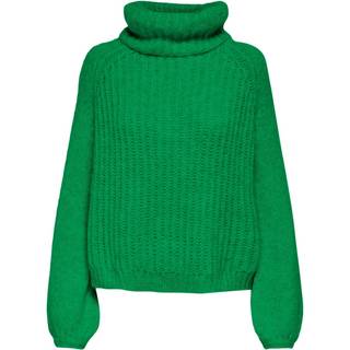ONLY dame strik ONLFORA - Green Bee MELANGE - XS