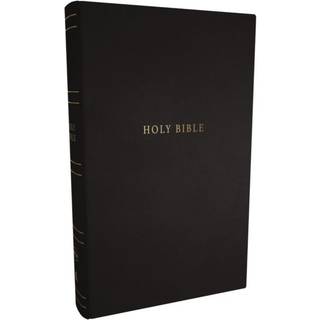 NKJV Personal Size Large Print Bible with 43,000 Cross References, Black Hardcover, Red Letter, Comfort Print