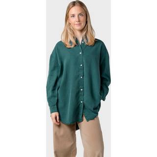 Klitmøller Collective - Ofelia lyocell shirt  - Moss Green - XL
