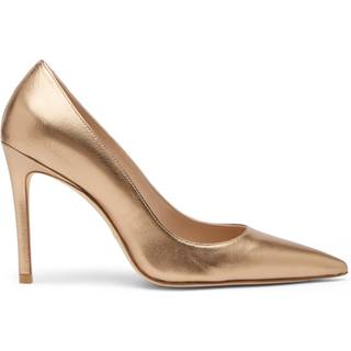 Stuart Weitzman Stuart 100 Pump - Woman Pumps And Slingback Gold 38.5