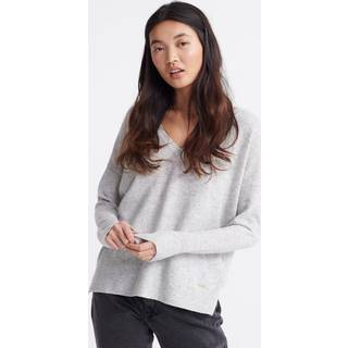 Superdry Edit Premium striktrøje med V-hals