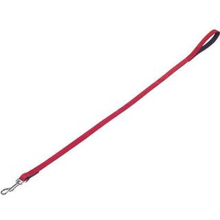 Line VELOURS hundesnor - Rød - L: 100cm - W: 14mm