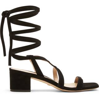Stuart Weitzman Soiree 50 Block Sandal - Woman  Black 35