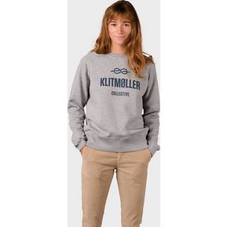Klitmøller Collective - Maja logo crew - Grey melange - XS