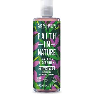 Faith in Nature Shampoo lavendel og geranium 152.38 DKK/1 L