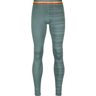Ortovox 185 Rock'N'Wool Long Pants Merino undertøj Herrer størrelse M farve turkis