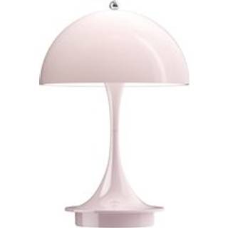 Panthella 160 portable bordlampe pale rose opal akryl
